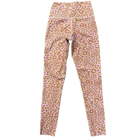 Offline By Aerie Goals 7/8 Legging Hi Rise Long Inseam Size Medium Leopard Print - Picture 3 of 10